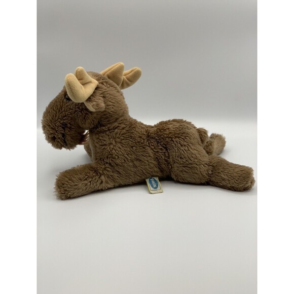 Dakin 1978 Plush Stuffed Moose Vintage Shredded Ground Nutshell Clippings - Picture 5 of 10
